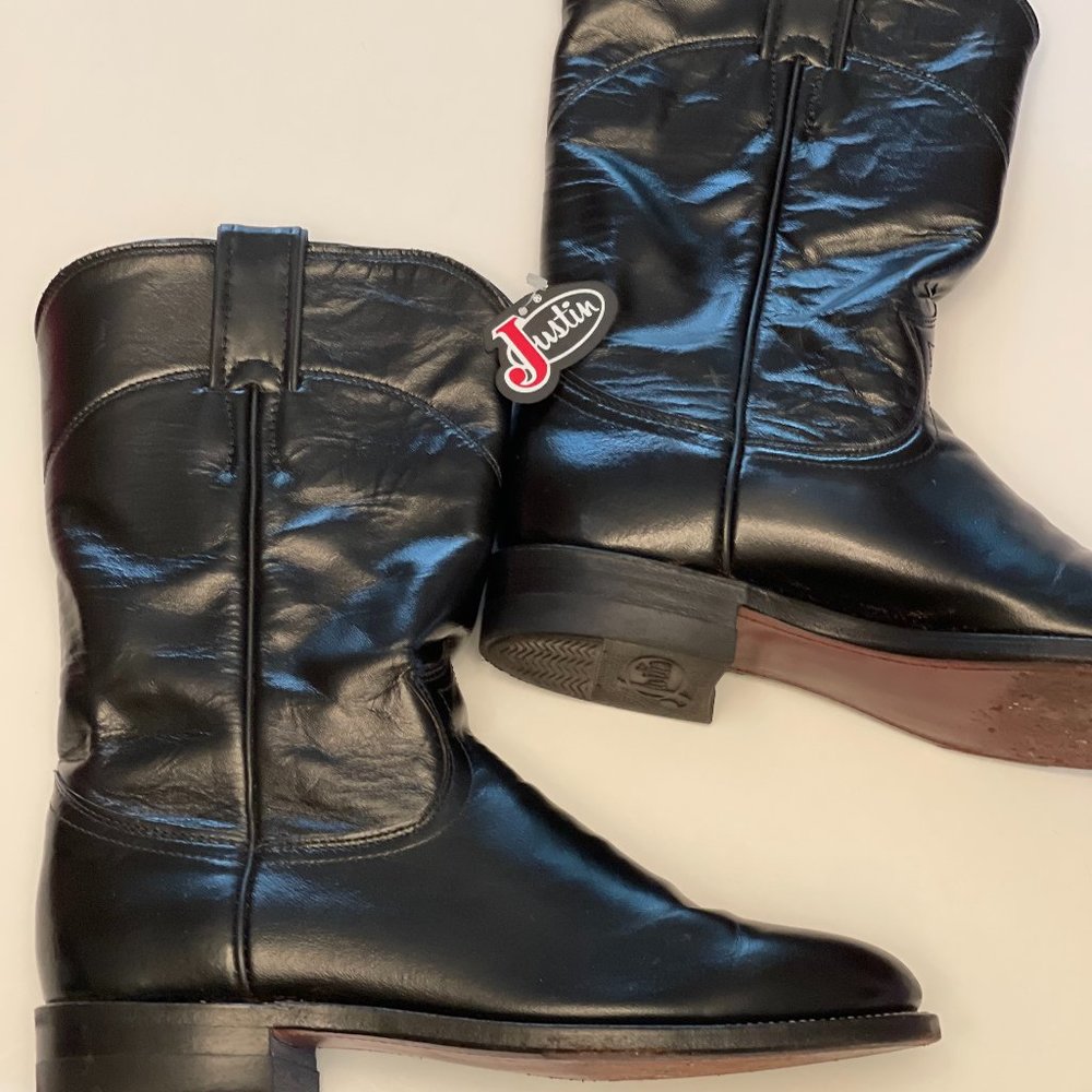 Justin Boots Cowboy Ropers Cora Floor Model with Tags 6.5B